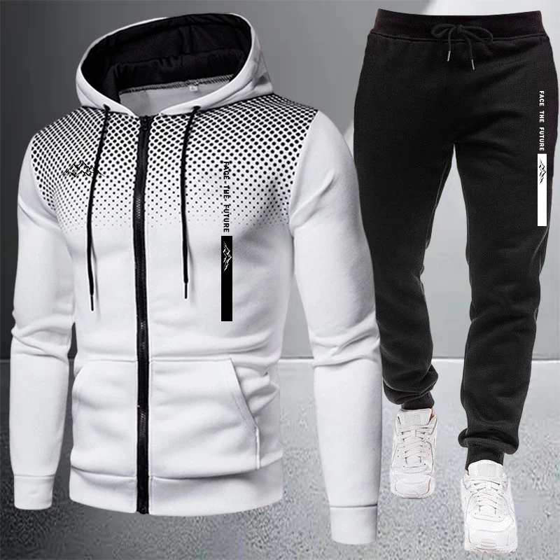 Winter Clothing Equipment - Hete Aanbiedingen Herenjas Trainingspak Casual Rits