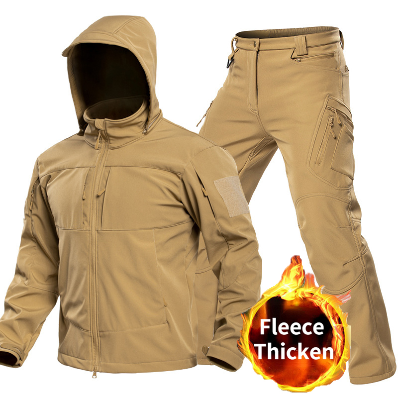 Winter Clothing Equipment - Outdoor tactisch softshell pak voor heren,