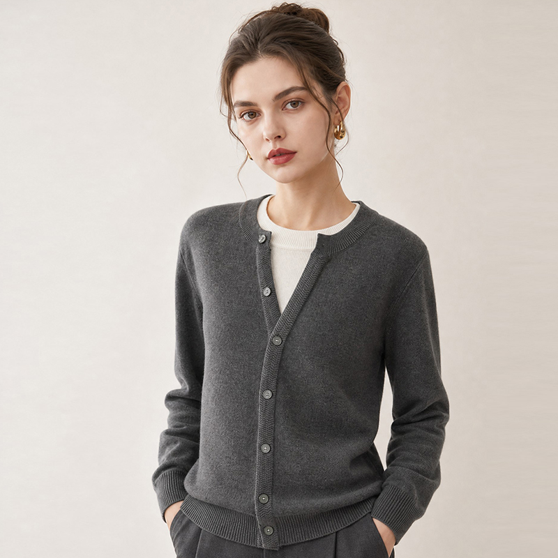 Winter Clothing Jb - Mode Basic Herfst Winter Merinowol Trui