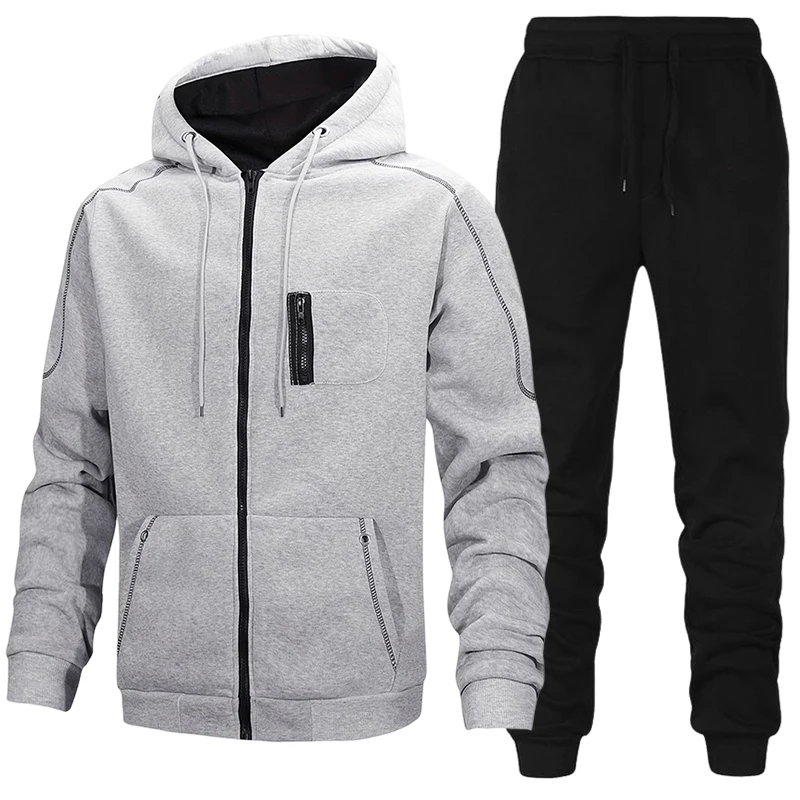 Winter Clothing Equipment - Modieus Heren Trainingspak Casual Hoodie Sweatshirts