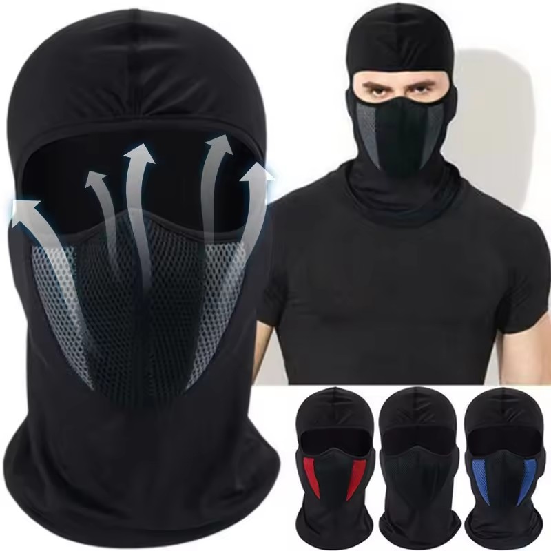 Wool Balaclava Knit - Volgelaatsmasker Fietsen Winddicht Hoofddeksel Motorfiets Bivakmuts
