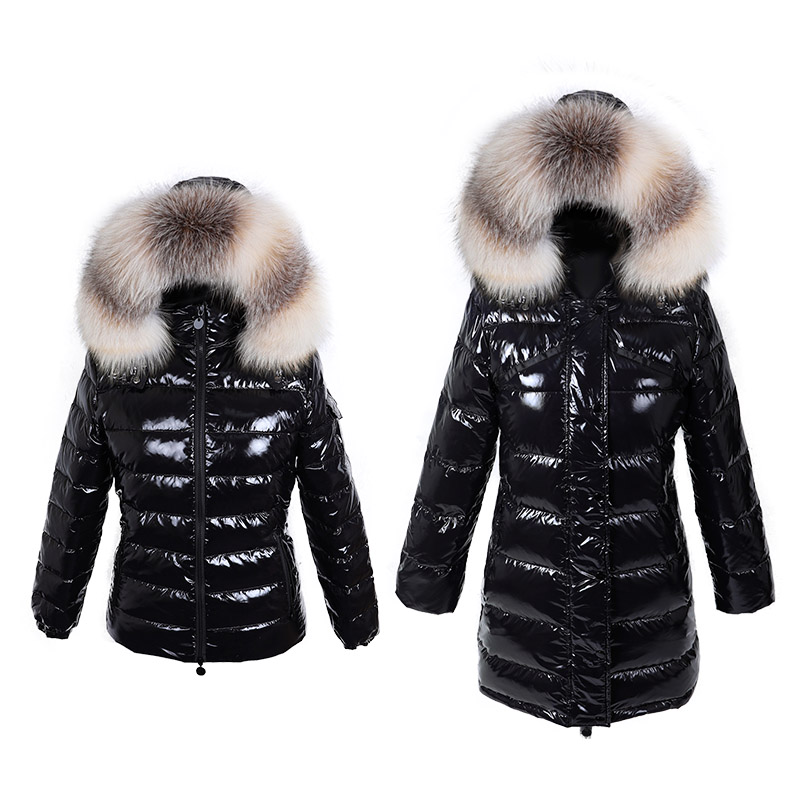 Puffer Jacket Women Down - 2026 Maomaokong Winterjas Vrouwen eendendons Parka