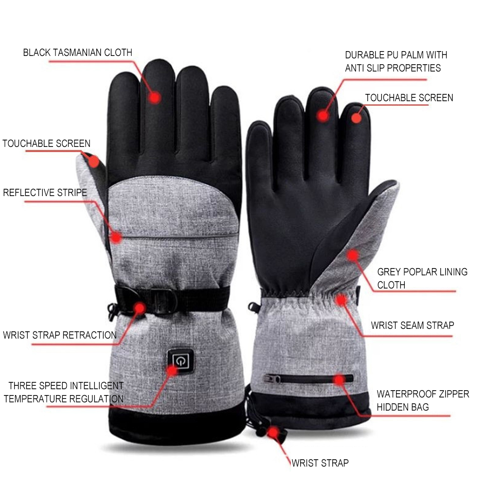 Heated Gloves Electric - 1 Paar Handwarmer Thermische Elektrische Wandelen