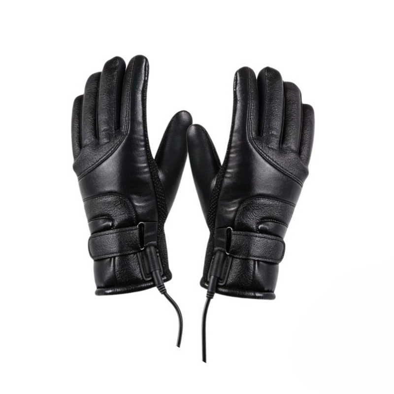 Heated Gloves Electric - Motorhandschoenen, elektrische verwarmde handschoenen, oplaadbare USB-handwarmer,