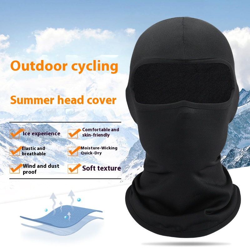 Wool Balaclava Knit - Motorfiets Bivakmuts Sneldrogend Volgelaatsmasker Anti-Uv Motocross