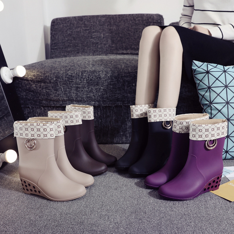 Koreaanse Stijl Wiggen Mid Tub - Winter Clothing Korea recensie en prijs
