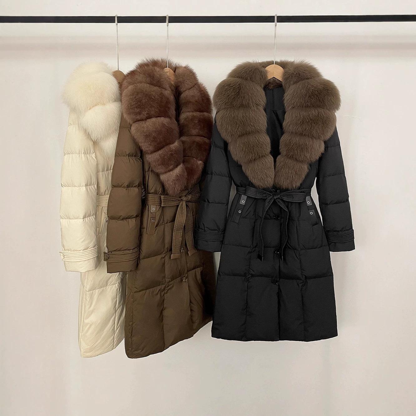 Warme damesjas van echt bont,  - Puffer Jacket Women Down recensie en prijs