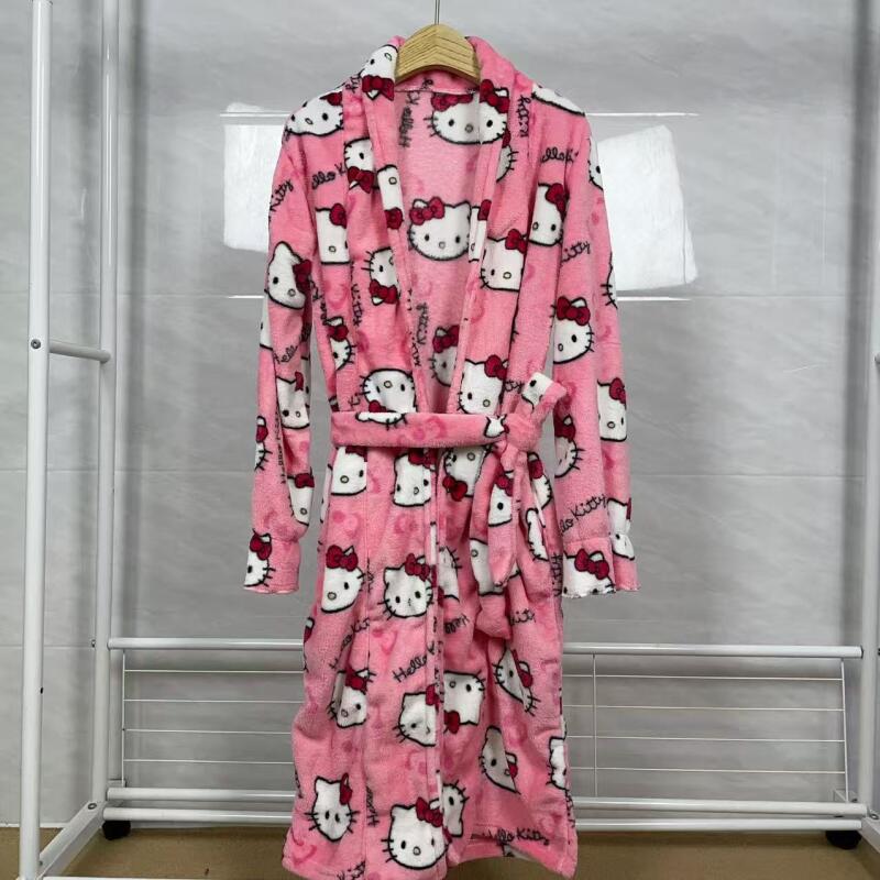 Nachtjapon Hello Kitty Nieuwe  - Winter Clothing Equipment recensie en prijs