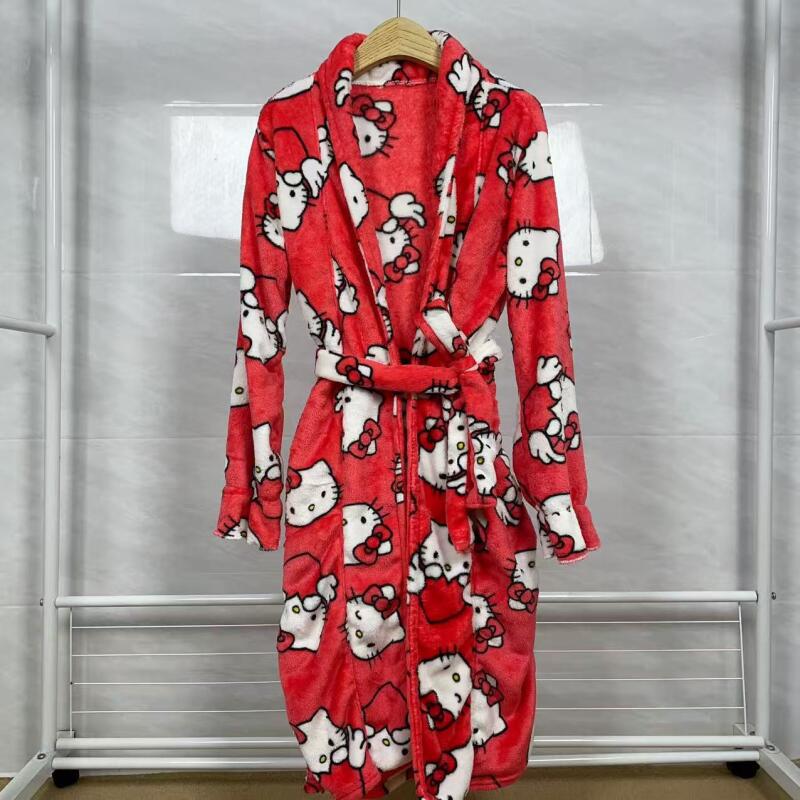 Nachtjapon Hello Kitty Nieuwe  - Winter Clothing Equipment recensie en prijs