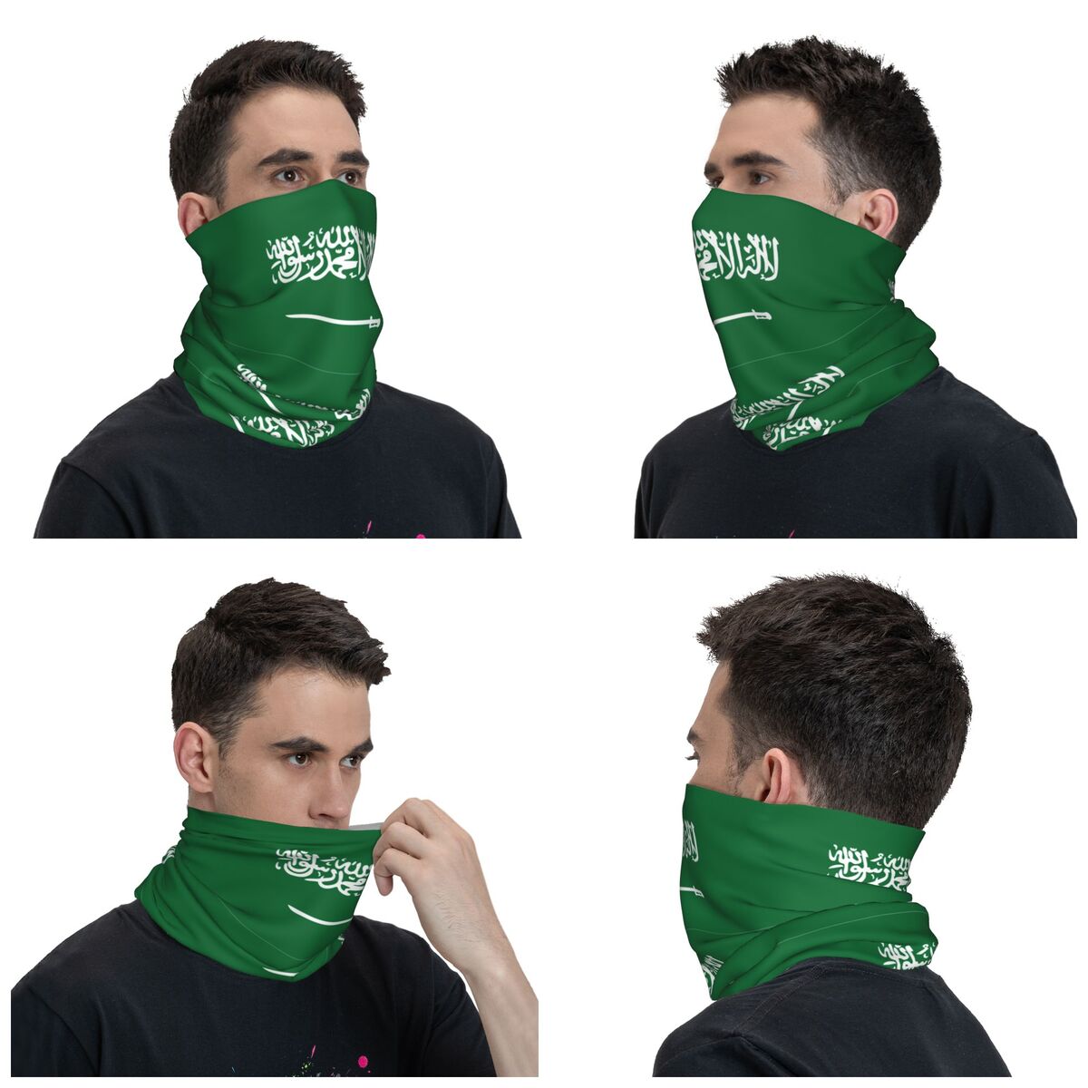Saudi Arabië Vlag Bandana Neck - Wool Balaclava Knit recensie en prijs