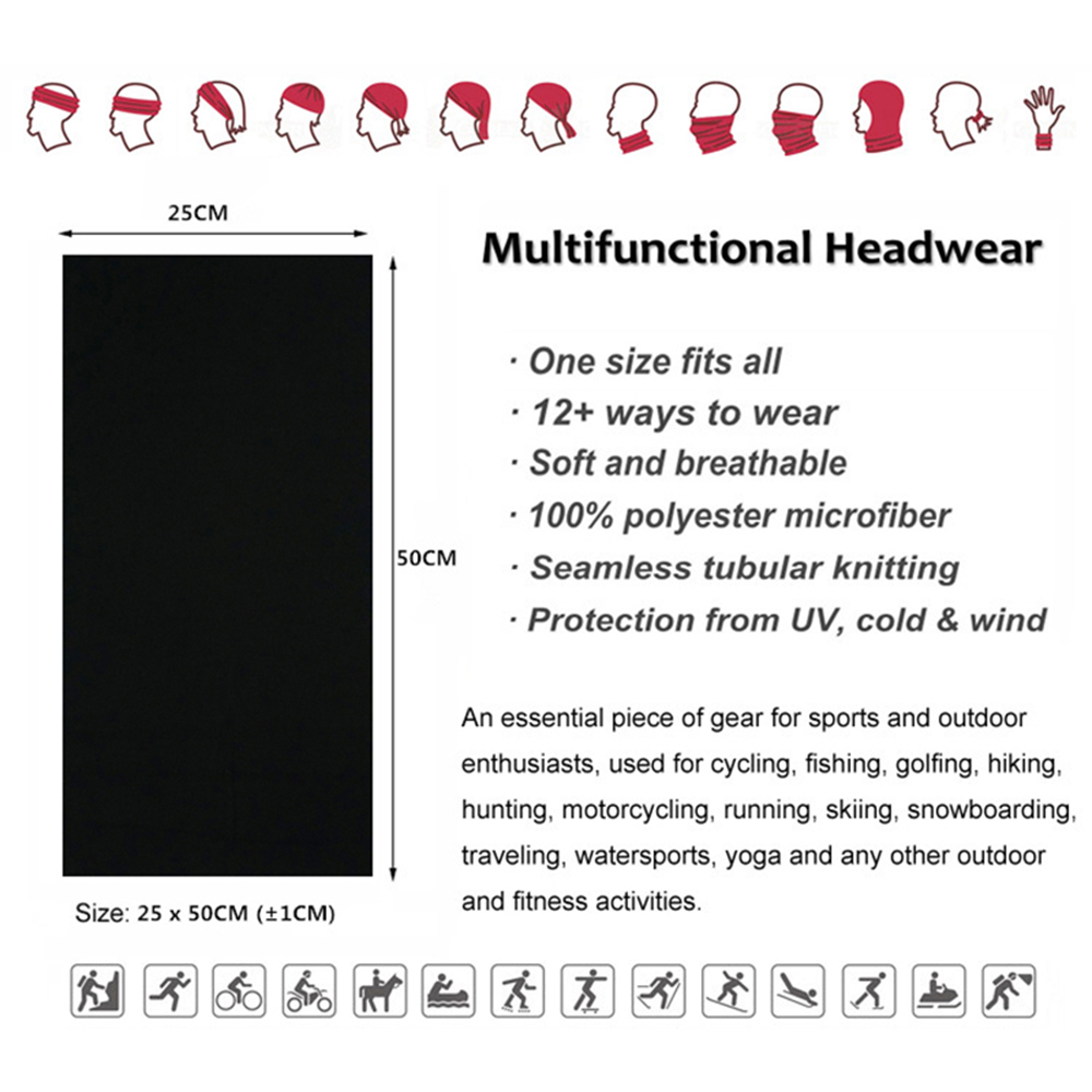 Naadloze effen kleur bandana's - Wool Balaclava Knit recensie en prijs